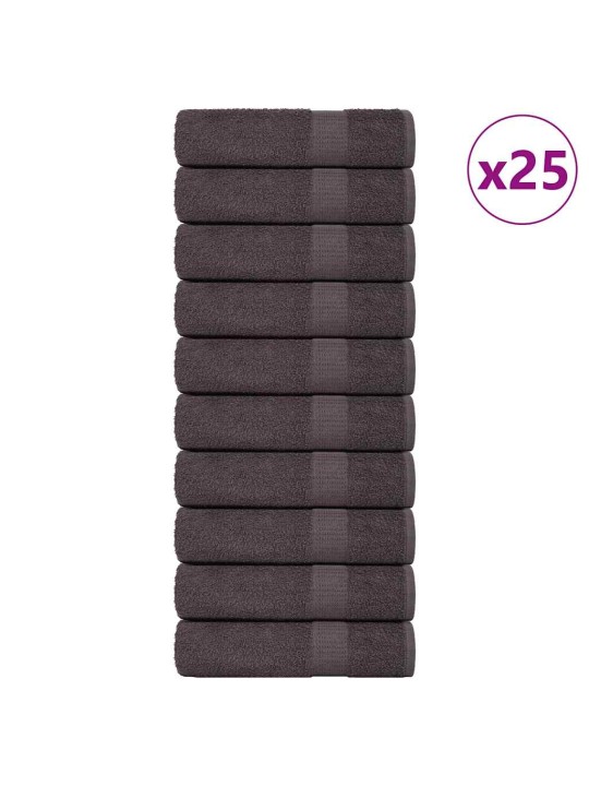 Kylpypyyhkeet 25 kpl frogn antrasiitti 100x150 cm 100% puuvilla