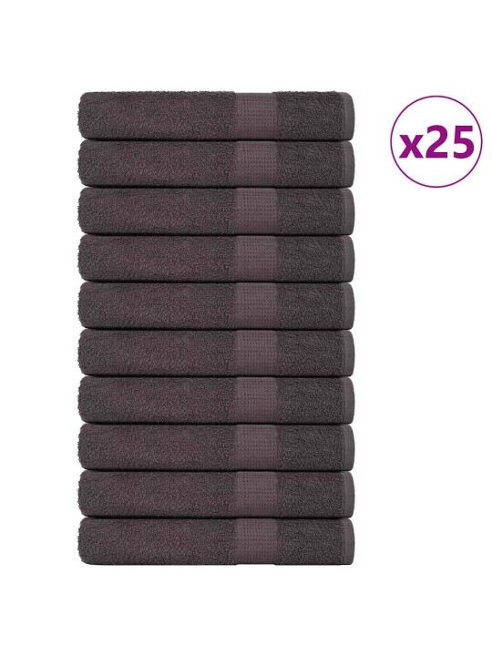 Saunapyyhkeet 25 kpl frogn antrasiitti 80x200 cm 100% puuvilla