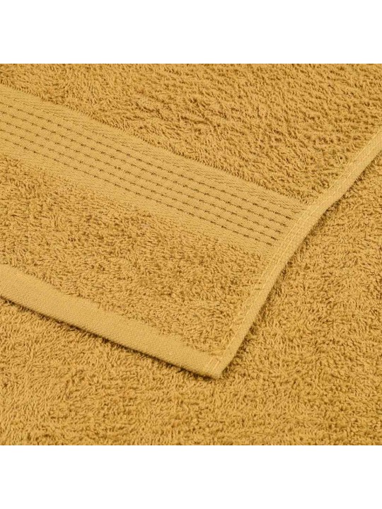 Saippuapyyhkeet 10 kpl frogn kulta 30x30 cm 100% puuvilla