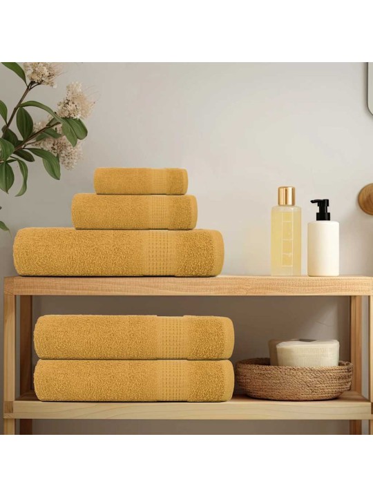 Kylpypyyhkeet 4 kpl frogn kulta 100x150 cm 100% puuvilla