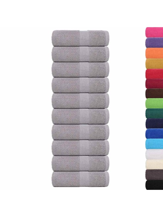 Saippuapyyhkeet 10 kpl frogn harmaa 30x30 cm 100% puuvilla