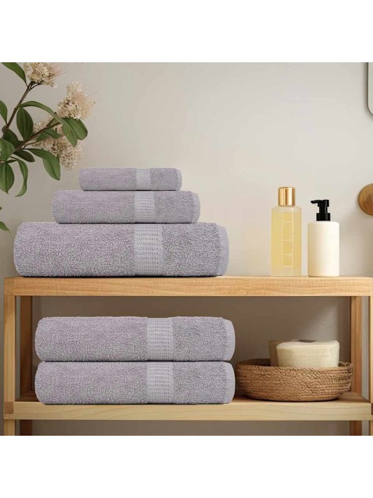 Kylpypyyhkeet 2 kpl frogn harmaa 100x150 cm 100% puuvilla