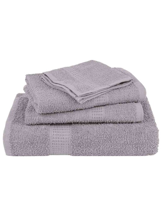Kylpypyyhkeet 4 kpl frogn harmaa 100x150 cm 100% puuvilla
