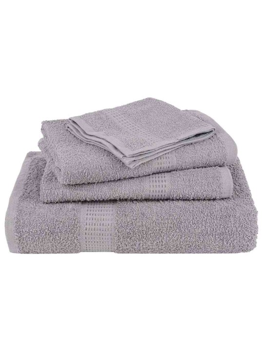Saunapyyhkeet 2 kpl frogn harmaa 80x200 cm 100% puuvilla