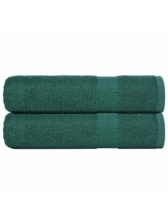 Suihkupyyhkeet 2 kpl frogn vihreä 70x140 cm 100% puuvilla