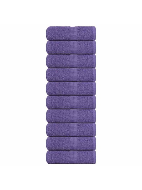 Saippuapyyhkeet 10 kpl frogn purppura 30x30 cm 100% puuvilla