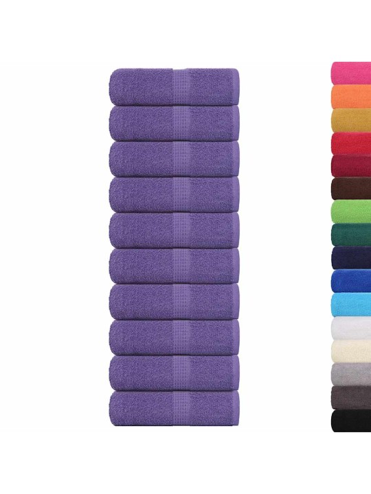 Saippuapyyhkeet 10 kpl frogn purppura 30x30 cm 100% puuvilla