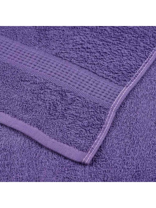Saunapyyhkeet 10 kpl frogn purppura 80x200 cm 100% puuvilla