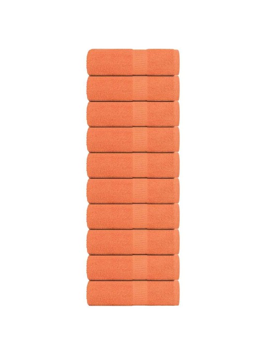 Saippuapyyhkeet 10 kpl frogn oranssi 30x30 cm 100% puuvilla