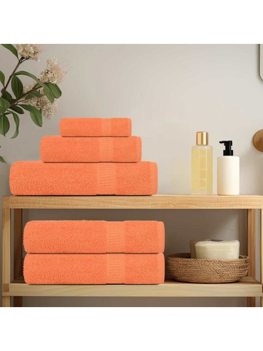 Kylpypyyhkeet 4 kpl frogn oranssi 100x150 cm 100% puuvilla