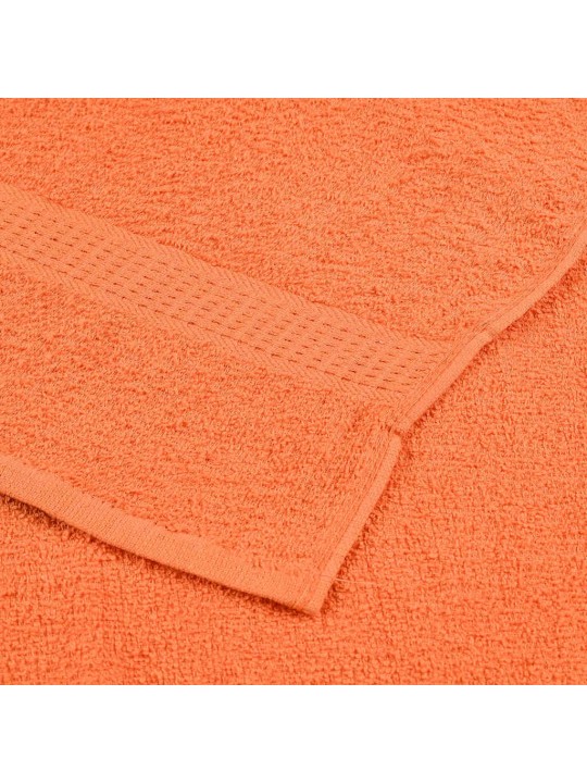 Saunapyyhkeet 10 kpl frogn oranssi 80x200 cm 100% puuvilla