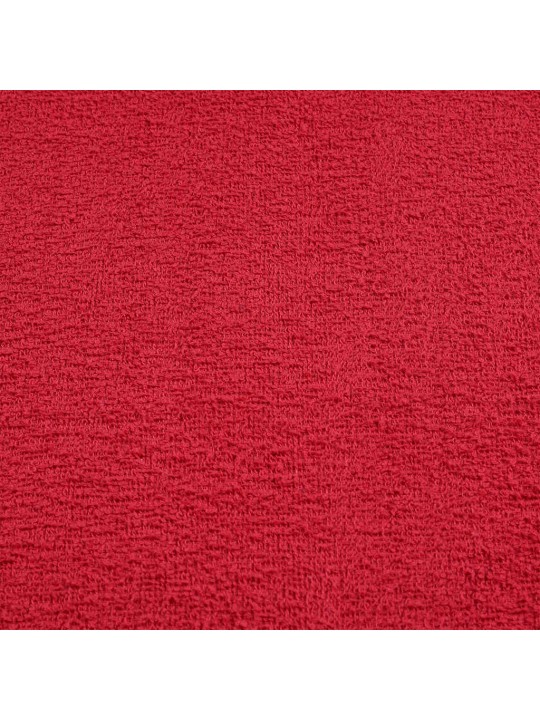 Saunapyyhkeet 10 kpl frogn punainen 80x200 cm 100% puuvilla