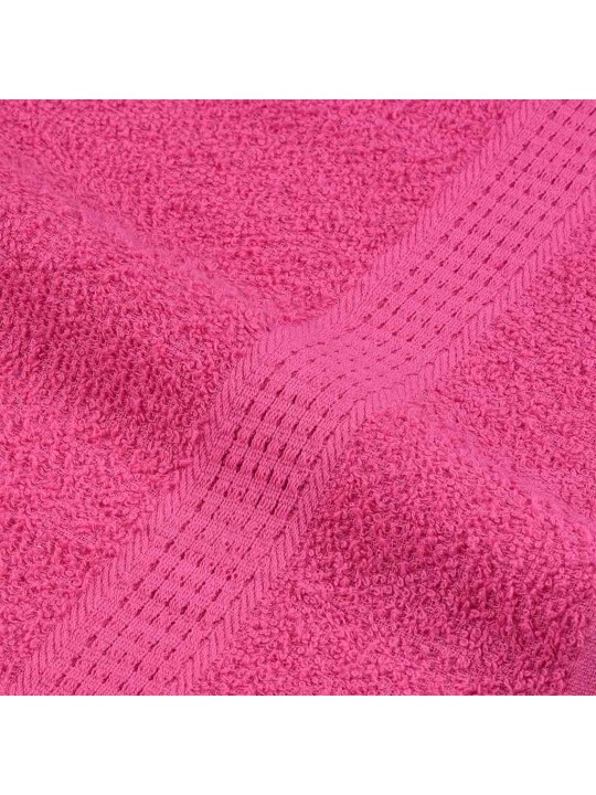 Saunapyyhkeet 10 kpl frogn pinkki 80x200 cm 100% puuvilla