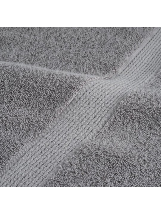 Premium pyyhkeet solund 10 kpl harmaa 70x140 cm 600 gsm