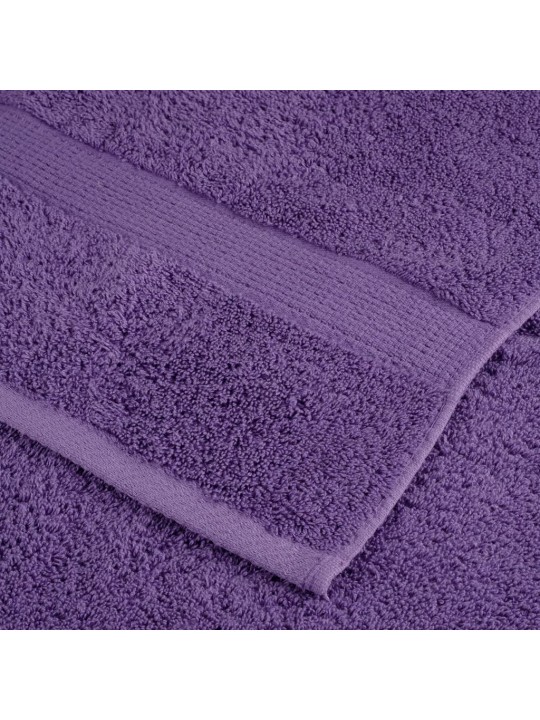 Premium Pyyhkeet SOLUND 10 kpl violetti 50x100 cm 600 gsm