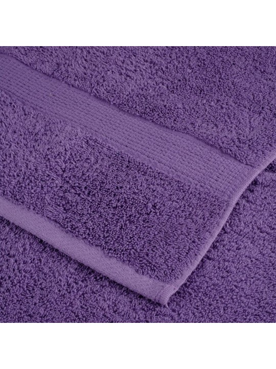 Premium Pyyhkeet SOLUND 4 kpl violetti 80x200 cm 600 gsm