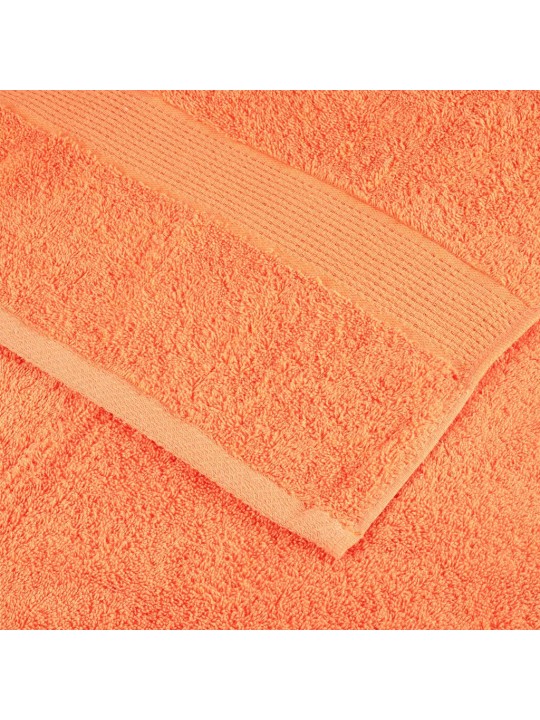 Premium Pyyhkeet SOLUND 10 kpl oranssi 50x100 cm 600 gsm