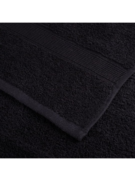 Saippuapyyhkeet solund 10 kpl musta 30x30 cm 600 gsm