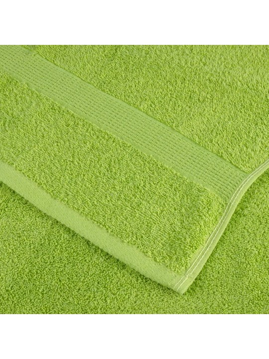 Premium pyyhkeet solund 4 kpl vihreä 70x140 cm 600 gsm