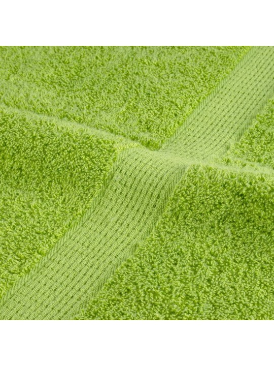 Premium pyyhkeet solund 4 kpl vihreä 70x140 cm 600 gsm