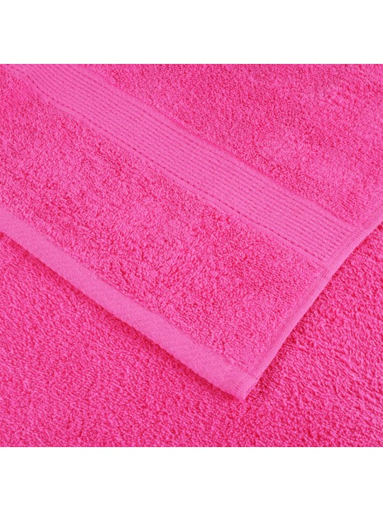 Premium Pyyhkeet SOLUND 10 kpl pinkki 50x100 cm 600 gsm