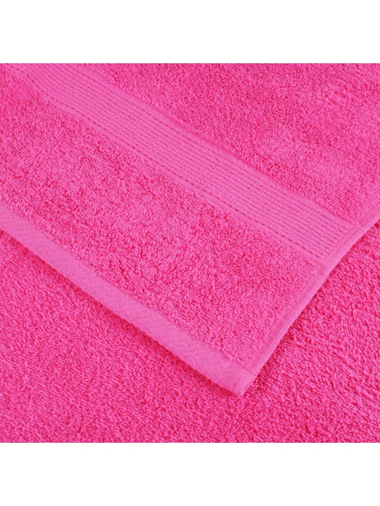 Premium Pyyhkeet SOLUND 10 kpl pinkki 70x140 cm 600 gsm