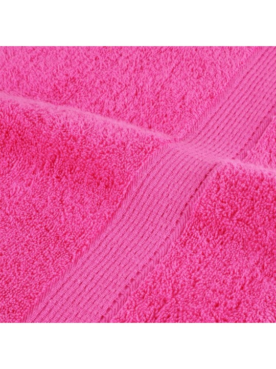 Premium Pyyhkeet SOLUND 4 kpl pinkki 100x200 cm 600 gsm