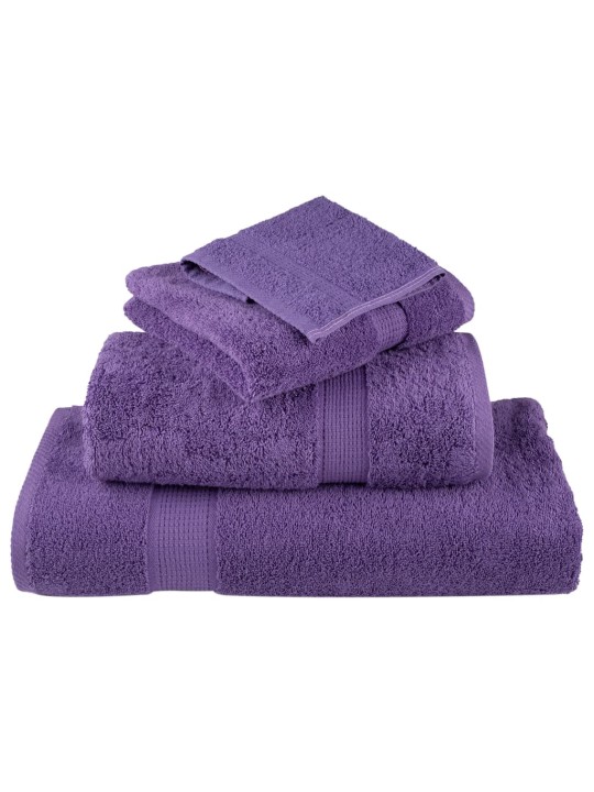Premium pyyhkeet 8-osaa solund violetti 600 gsm