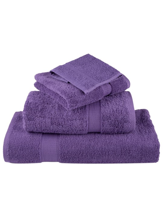 Premium pyyhkeet 12-osaa solund violetti 600 gsm