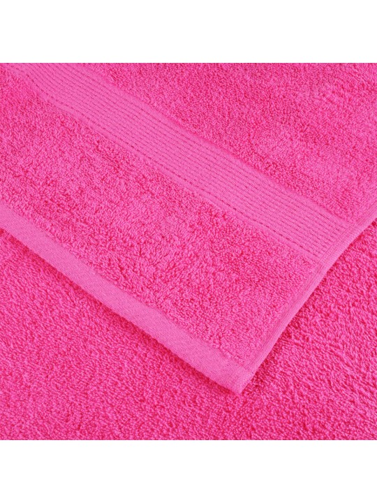 Premium pyyhkeet 12-osaa solund pinkki 600 gsm