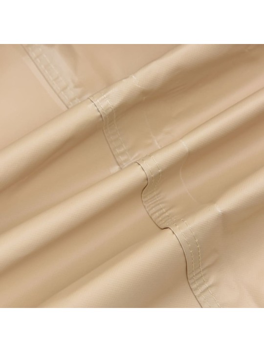 3-istuttava Penkinsuoja beige 204x86x48/73 cm 600D Oxford