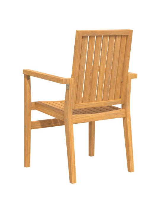 Pinottavat puutarhatuolit 6 kpl 56,5x57,5x91 täysi tiikki