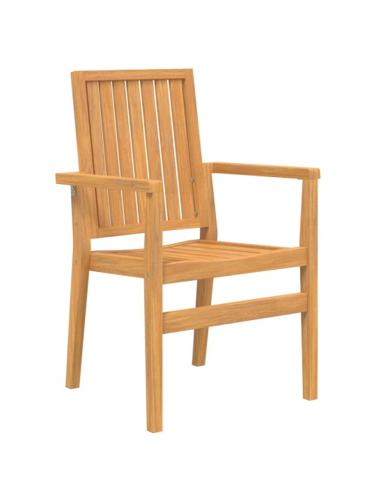 Pinottavat puutarhatuolit 8 kpl 56,5x57,5x91 täysi tiikki