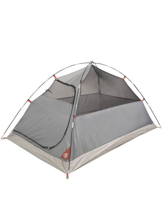 Retkiteltta 2 hengelle harmaa/oranssi 254x135x112 cm 185T tafti