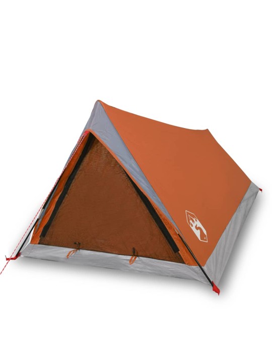 Retkiteltta 2 hengelle harm/oranssi 200x120x88/62 cm 185T tafti