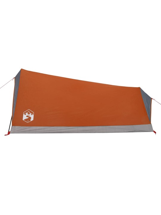 Retkiteltta 2 hengelle harm/oranssi 200x120x88/62 cm 185T tafti