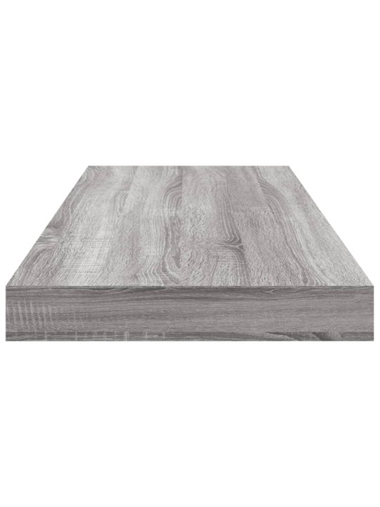 Seinähyllyt 4 kpl harmaa Sonoma 60x10x1,5 cm tekninen puu