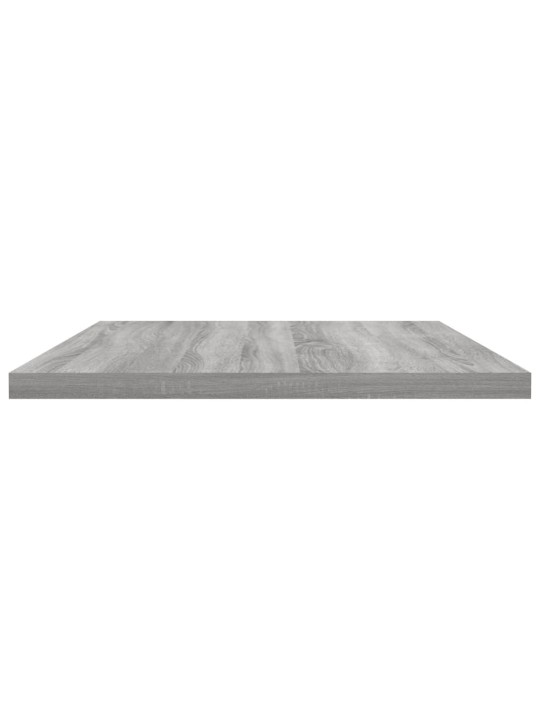 Seinähyllyt 4 kpl harmaa Sonoma 60x30x1,5 cm tekninen puu