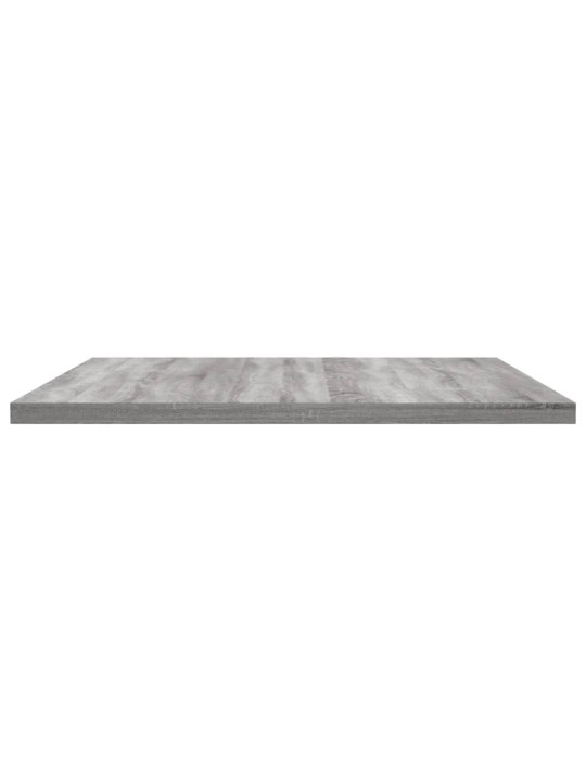 Seinähyllyt 4 kpl harmaa Sonoma 60x40x1,5 cm tekninen puu