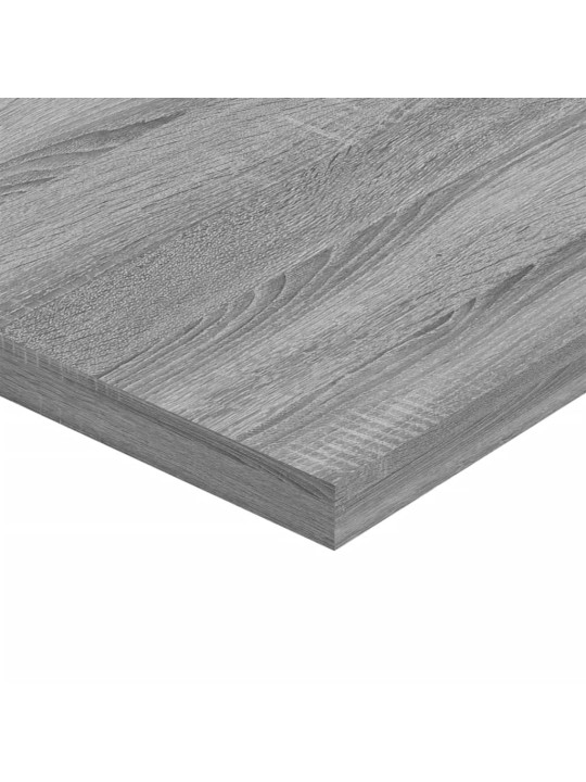 Seinähyllyt 4 kpl harmaa Sonoma 60x50x1,5 cm tekninen puu