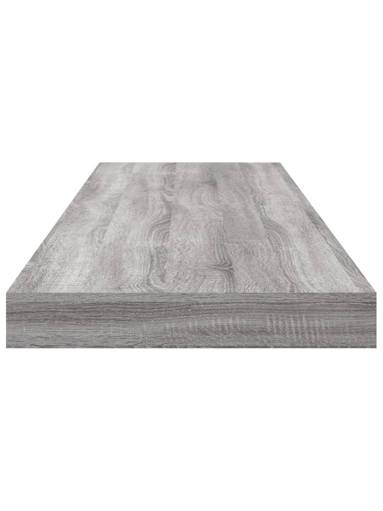 Seinähyllyt 4 kpl harmaa Sonoma 80x10x1,5 cm tekninen puu