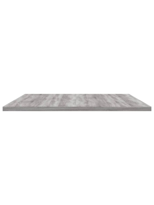 Seinähyllyt 4 kpl harmaa Sonoma 80x50x1,5 cm tekninen puu