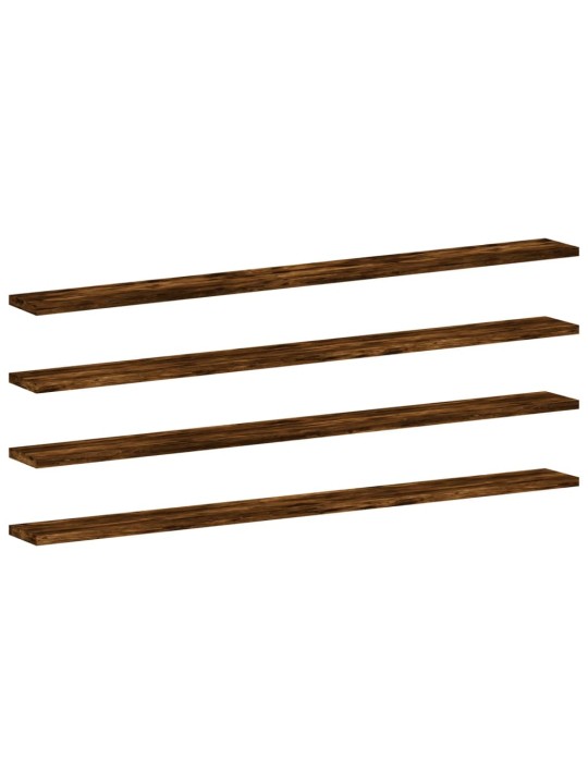 Seinähyllyt 4 kpl savutammi 100x10x1,5 cm tekninen puu
