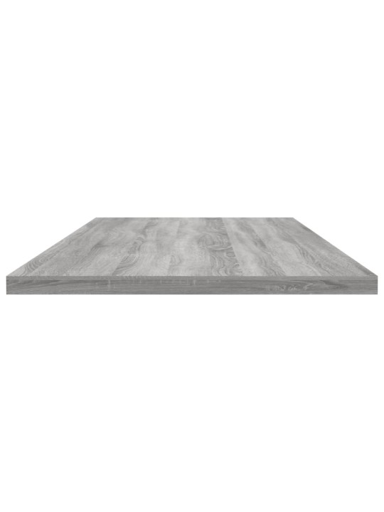 Seinähyllyt 4 kpl harmaa Sonoma 100x30x1,5 cm tekninen puu