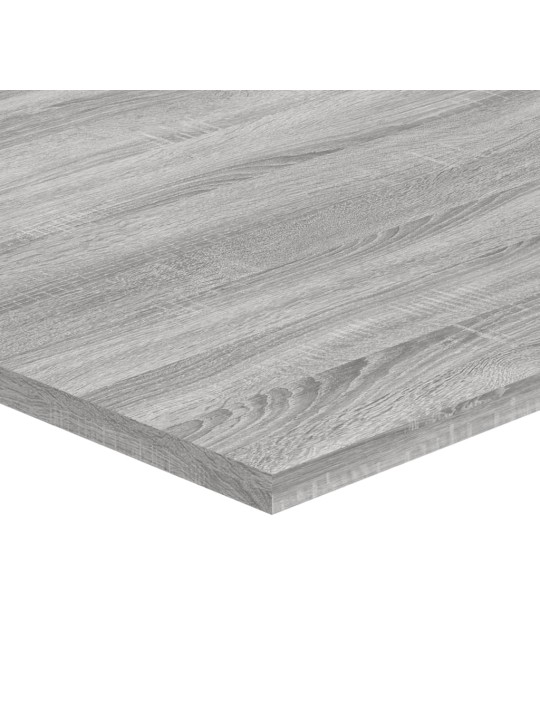 Seinähyllyt 4 kpl harmaa Sonoma 100x40x1,5 cm tekninen puu