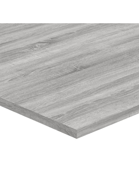 Seinähyllyt 4 kpl harmaa Sonoma 100x50x1,5 cm tekninen puu