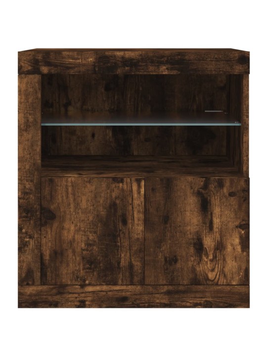 Senkki led-valoilla savutammi 60,5x37x67 cm