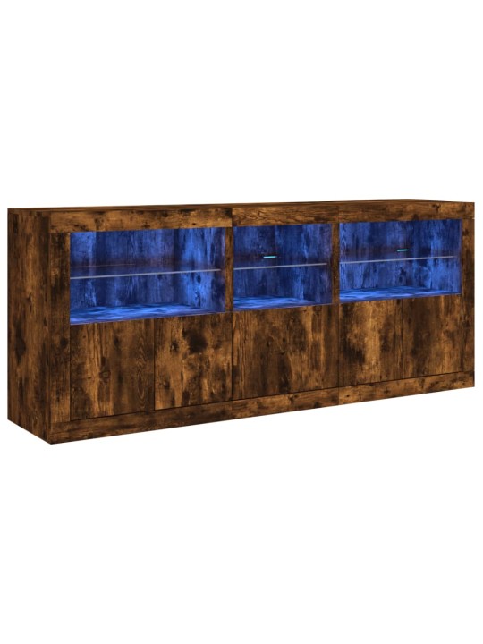 Senkki led-valoilla savutammi 162x37x67 cm