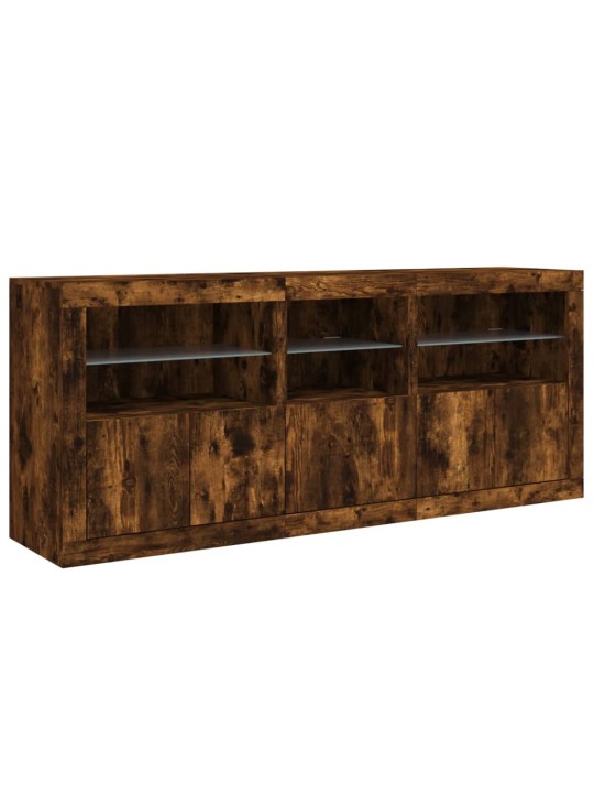 Senkki led-valoilla savutammi 162x37x67 cm