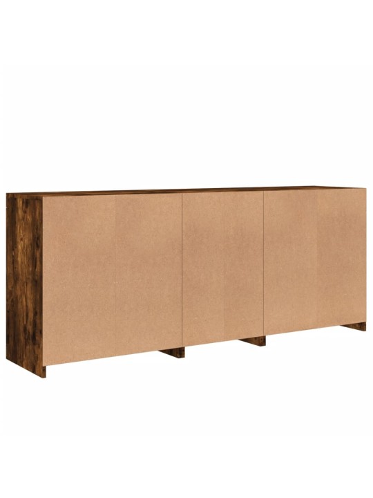 Senkki led-valoilla savutammi 162x37x67 cm